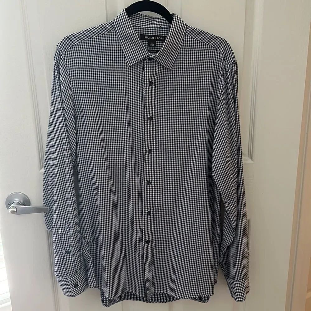 Michael Kors Mens Dress Shirt